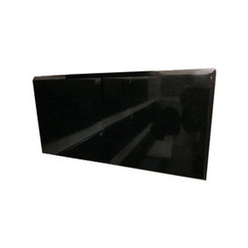 Rectangular Black Color Granite