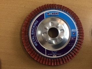 Mokshi Flap Disc Grain Sizes: 60