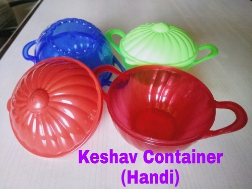Plastic Kadai Container