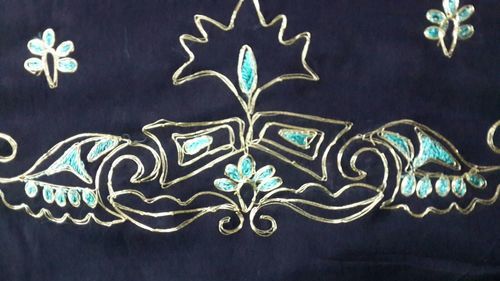 Hand Embroidered Viscose Scarf