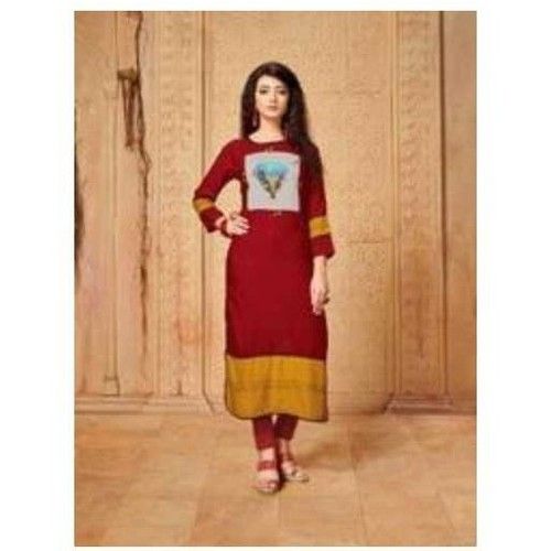 Straight Pattern Ladies Kurti