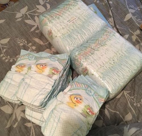 Colorful Disposable Baby Pampers Diapers