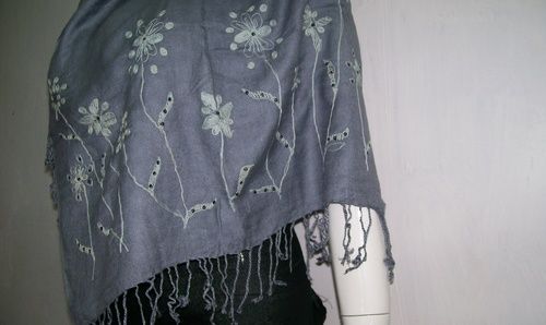 Light Black Scarf