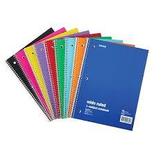 Soft Cover Spiral Notebook