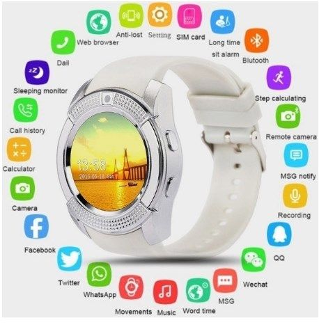 Smartwatch with best sale sim 2018