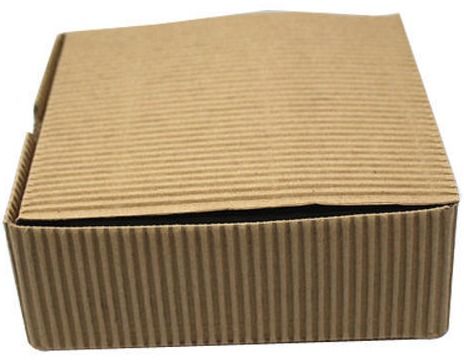  ब्राउन कलर कोरगेटेड पैकेजिंग बॉक्स 