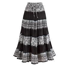 Women Cotton Printed Skirt