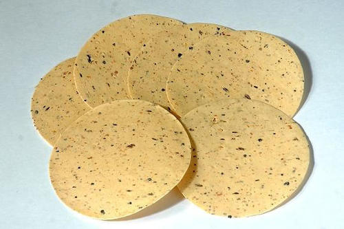 Fresh Crispy Masala Papad - Natural Ingredients, Delicious Flavor, Longer Shelf Life | Fresh, Healthy Snack Option