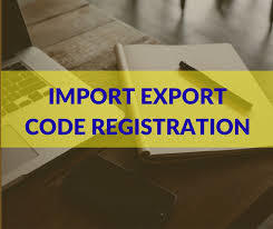 Import Export Code Registration Service