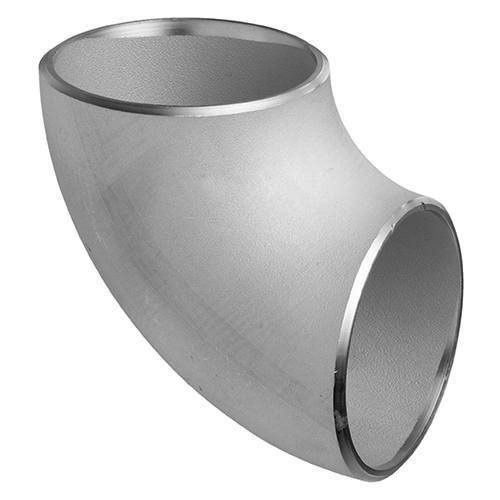 Silver Stainless Steel Pipe Elbow