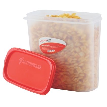 Red 1.9 Ltr Oval Smart Storage Container