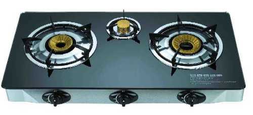 Automatic Three Burner Gas Stoves No.Of Burners: 3