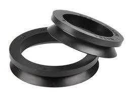 Black Durable And Resilient Rubber U Seals