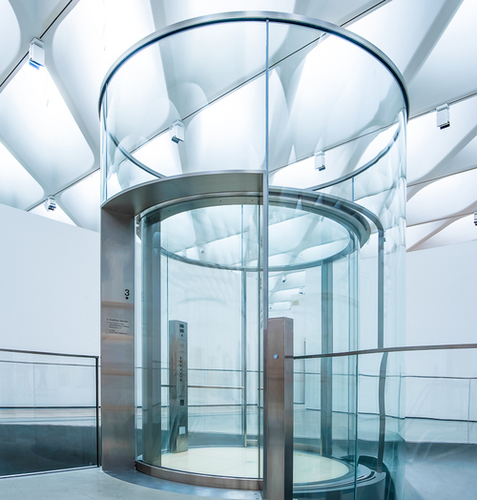 Glass Body Arcane Elevator