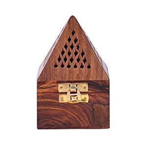 High Strength Lobaandaan - Sheesham & Mango Wood Pyramid Design, Polished Finish for Gifting and Promotional Use, Available in Various Sizes