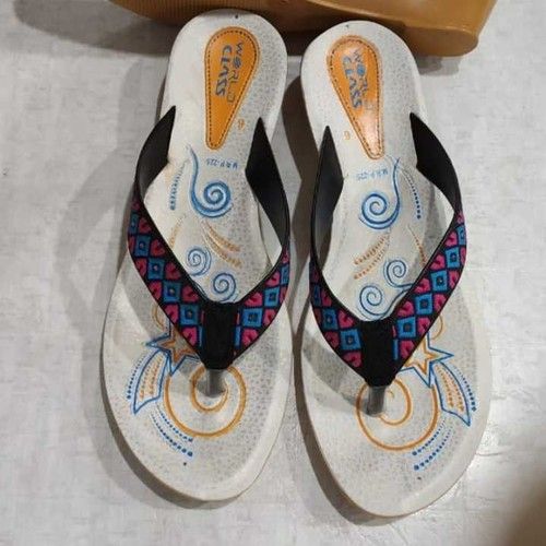 Ladies Casual Polyester Slipper