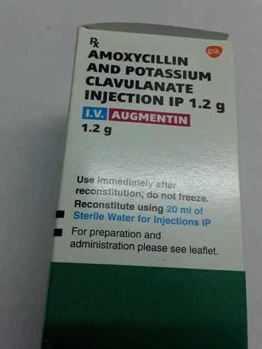 Amoxycillin Potassium Clavulanate Injection 1.2gm IV
