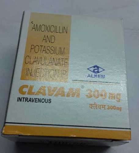 Amoxycillin Potassium Clavulanate Injection 300 mg