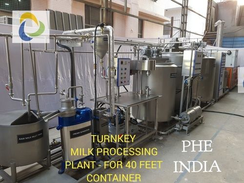 Dairy Milk Processing Plant - Stainless Steel, Advanced Pasteurization and Homogenization Equipment | Innovative Solutions for Enhanced Productivity and Storage Efficiency