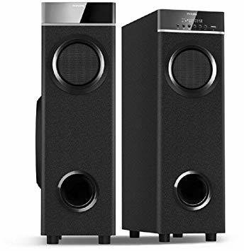 Black High Bass Home Theater