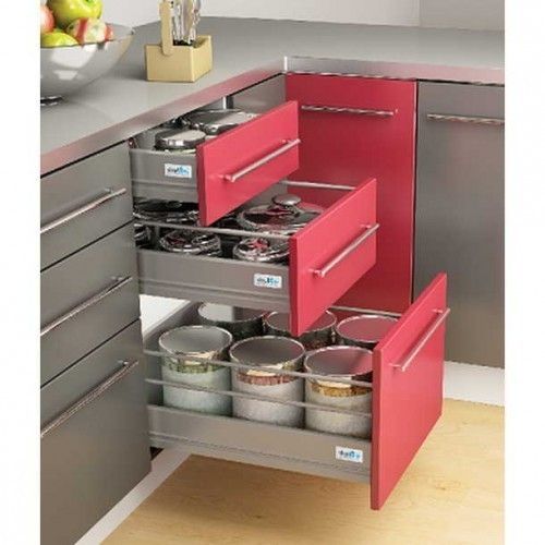 Modular Rust Proof Kitchen Basket Carpenter Assembly