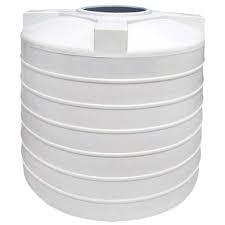 White Pvc Cylindrical Water Tank