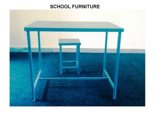 School Bench And Table