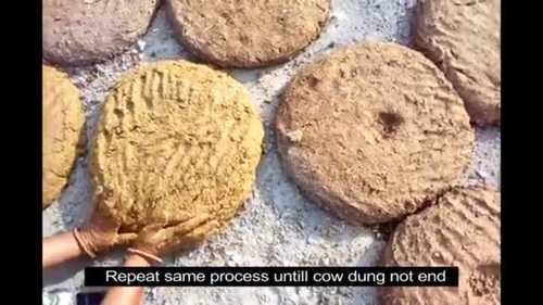 Pure Cow Dung Cake