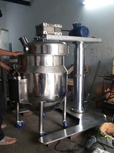 Semi Automatic Stainless Steel Planetary Mixer