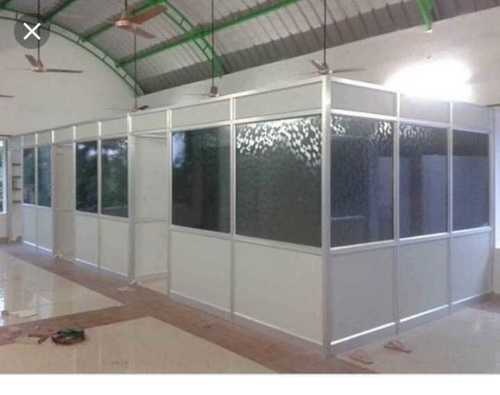 Any Industrial Aluminium Section Glass Door Partition