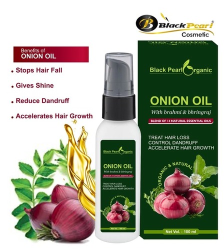 Organic And Natural Onion Oil By Black Pearl Cosmetic