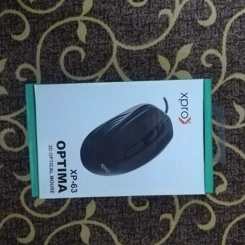 Black Xp 63 Optical Mouse 