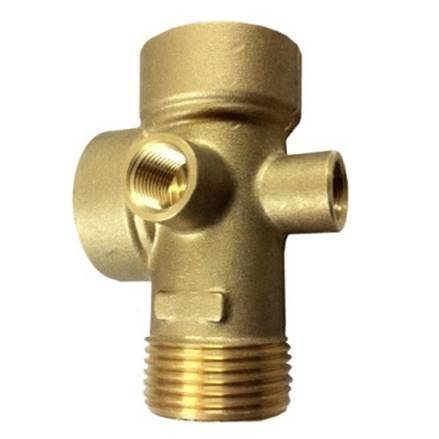 Brass 5 Way Connector