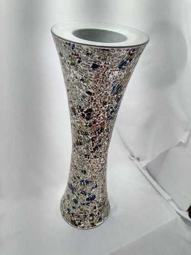 Handmade Glass Crafted Flower Pot Height: 18"*45" Inch (In)