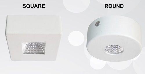 Led Surface Mounted Light (Square And Round Shape)