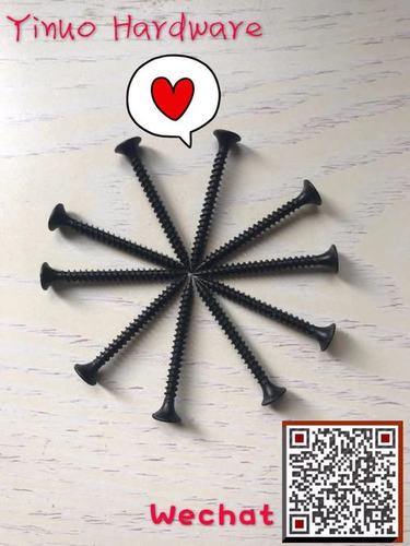 Round Multi-Used Black Phosphate Drywall Screw