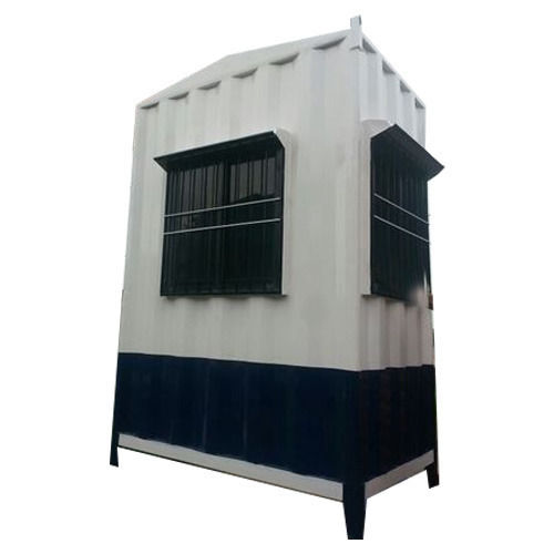 White Portable Small Security Cabin