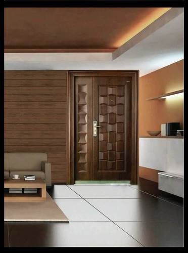 Steel Doors And Decorative Pvc Doors Application: Residential