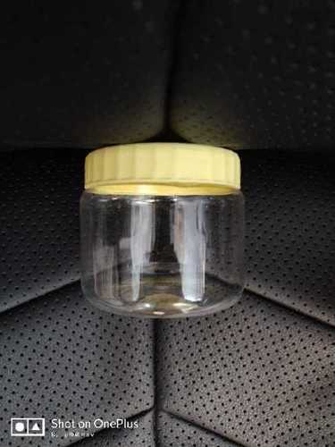 Transparent With Customized Cap Color Virgin Plastic Pet Jars