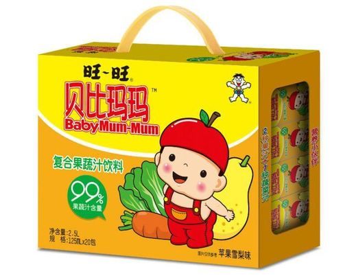 Baby Mum-Mum Fruit Vegetable Juice Drinks