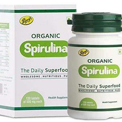 Organic Herbal Spirulina Tablets  Age Group: For Adults