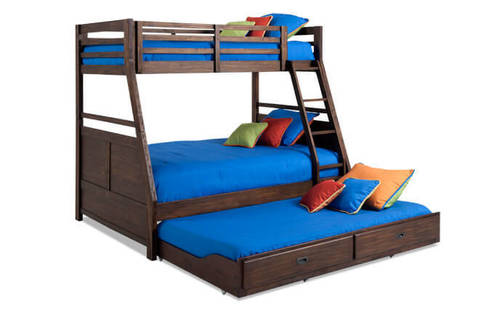 Pure Wooden Kids Bed Indoor Furniture