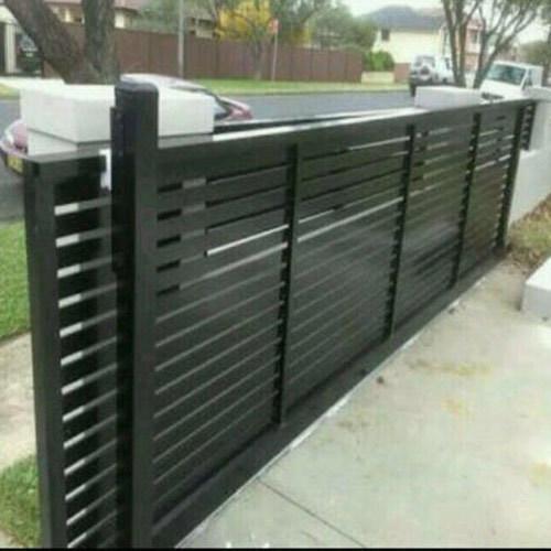 Black Sliding Gates For Residential, Commercial And Industrial Use