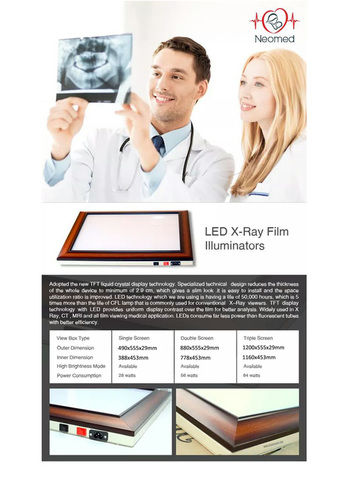 X Ray View Box Dimension(L*W*H): 490X555X90 Millimeter (Mm)