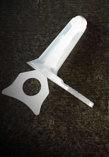 White Medium Size Disposable Proctoscope