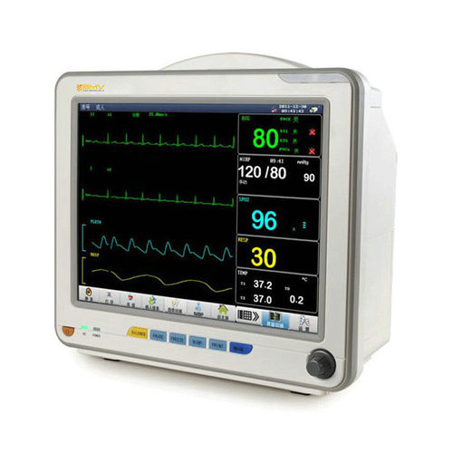 Multi Channel Waveforms Display Patient Monitor