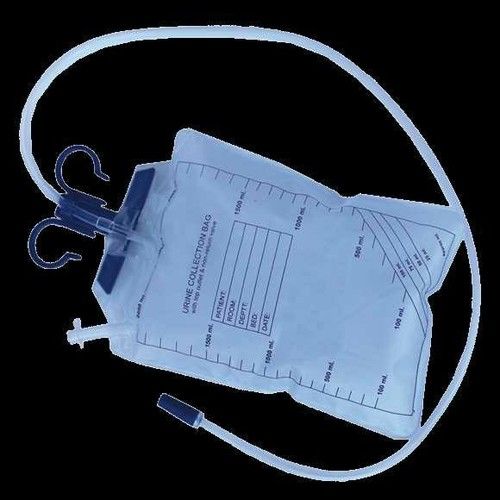 White Non-Toxic Urine Collection Bag