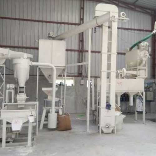 White Automatic Flour Mill Machine