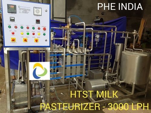 Automatic Milk Pasteurization Plant