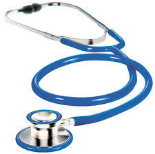 Blue Colour Stethoscope for Hospitals and Clinics